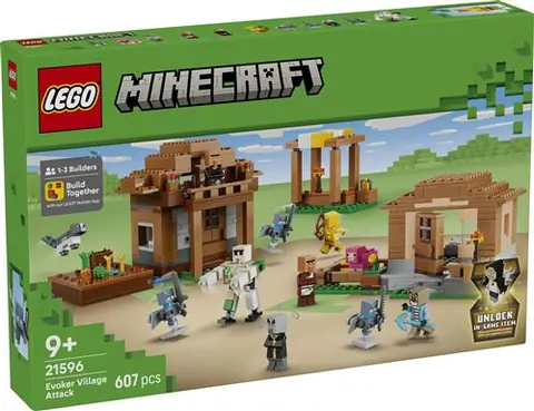LEGO® Minecraft® 21596 L'Évocateur à l'attaque du village