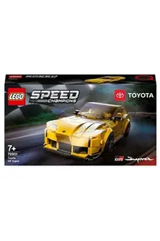 LEGO® 76901 Speed Champions Toyota GR Supra – jouet voiture de course avec pilote, enfant 7 ans et plus
