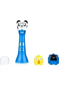 Microphone de karaoké pour enfants avec changeur de voix Bleu