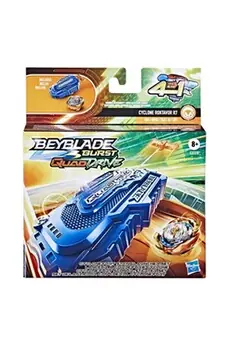 BEYBLADE - QuadDrive - Lanceur à corde Cyclone Fury et toupie