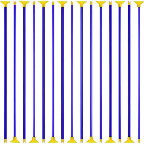 Flèches à ventouse de rechange pour jeu de tir à larc pour enfants légères bleues (lot de 20)
