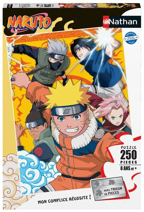 Nathan - Puzzle 250 pièces - Naruto à l'académie des ninjas