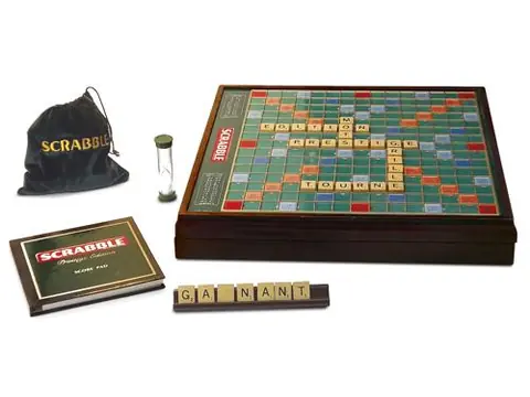 Jeu de société Megableu Scrabble Prestige