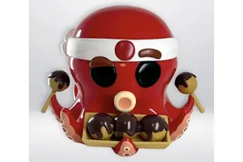 Plastoy Mogu Pets Octo Takoyaki Figurine Collection Fun