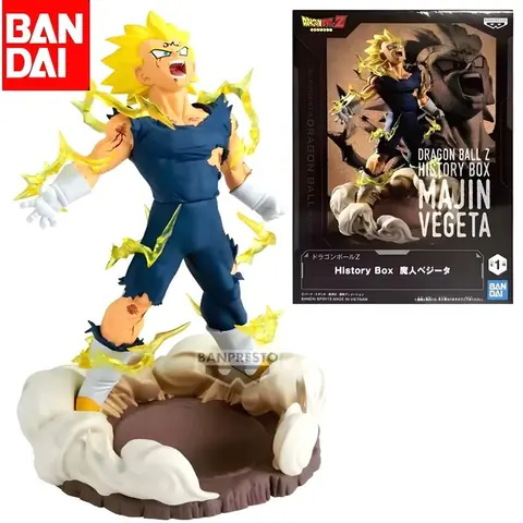Figurine - BANPRESTO - Majin Vegeta - 14 cm - Dragon Ball Z - Boîte scellée
