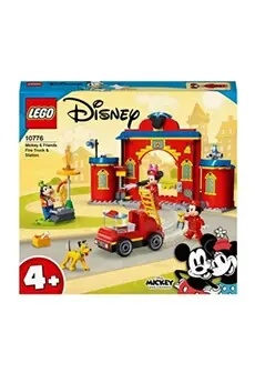 LEGO® 4+ 10776 Disney® La caserne et le camion de pompiers de Mickey et ses amis