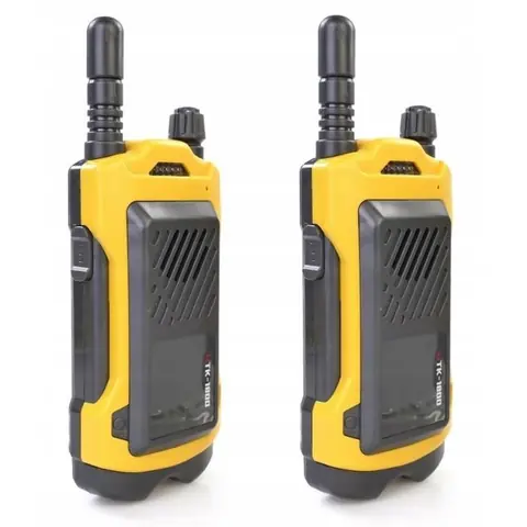 SET DE 2X TALKIES-WALKIES TALKIES-WALKIES PORTÉE JUSQUÀ 200M