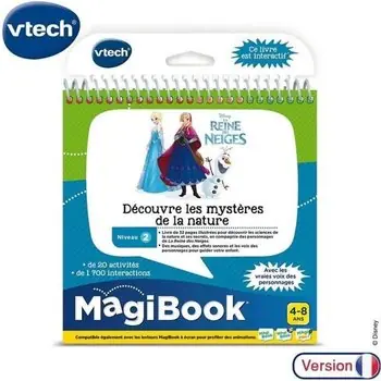 VTECH - MagiBook - La Reine des Neiges - Découvre les mystères de la nature