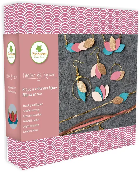 Atelier de bijoux - SYCOMORE - Bijoux en cuir - Dès 12 ans