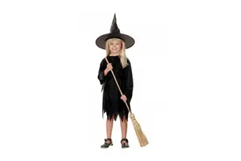 Costume Sorciere avec chapeau 4-6 ans