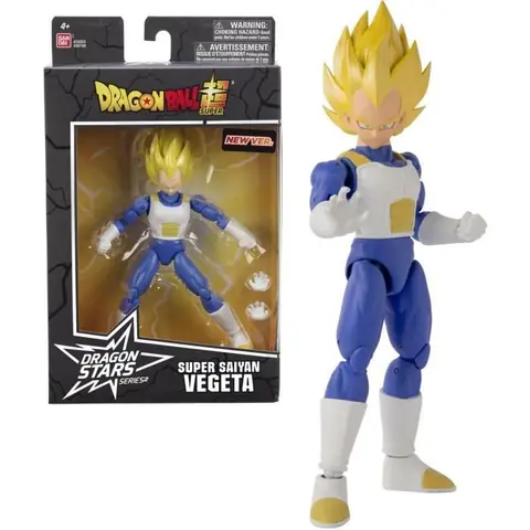 Figurine Dragon Ball Super - Super Saiyan Vegeta - 17 cm - 16 points darticulation