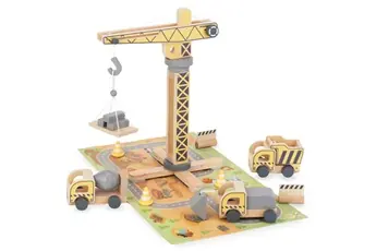 Chantier de Construction Enfant +3ans - Grande Grue mobile, Véhicules