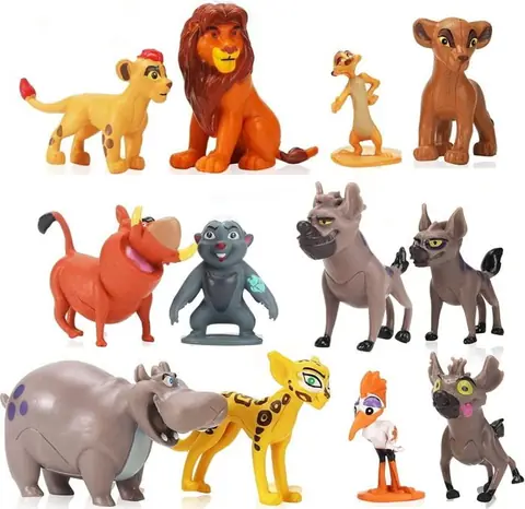 12 jouets du Roi Lion figurines daction de 1 à 23 pouces idéaux pour les décorations de vacances les collections et les cade