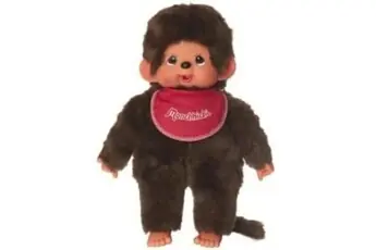 Monchhichi garçon rouge 45 cm bandai 2554