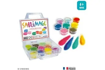 Set de 22 pots de sable Sablimage