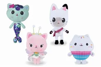 Peluche Gabby et la maison magique 4 Amis de Gabby Modèle aléatoire