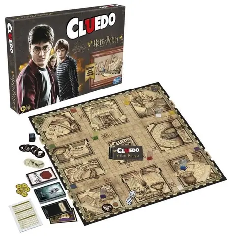Cluedo Harry Potter Jeu de Plateau 5 joueurs Dès 8 ans Hasbro Gaming : édition Wizarding World