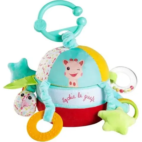 SOPHIE LA GIRAFE Balle Peluche - Le Monde des Surprises