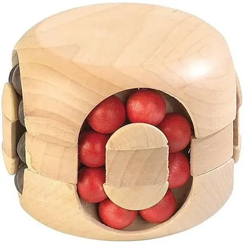 Jeu de casse-tête en bois - PLAYTASTIC - Les perles magiques - A partir de 3 ans - Intérieur - Adulte