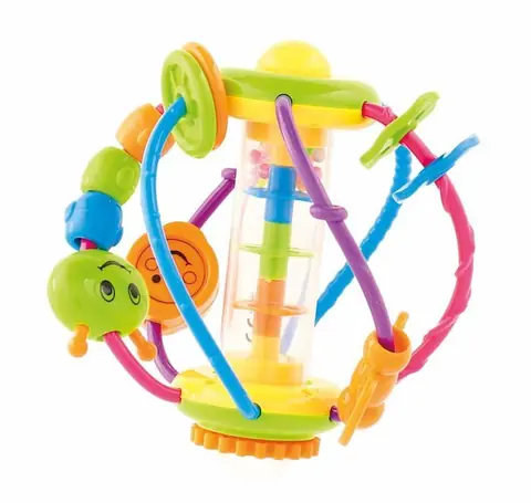 Jouet dactivité - Bieco - Balle de motocross 3 en 1 - Multicolore - 6 mois - 185 g