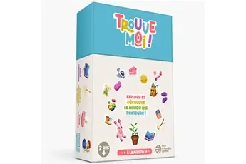 Trouve-moi ! Le Jeu de Cartes Educatif et Ludique Approuvé par les Parents - Pour Enfants de 2 à 6 Ans - Jeu éducatif, Jeu de société pour enfants,