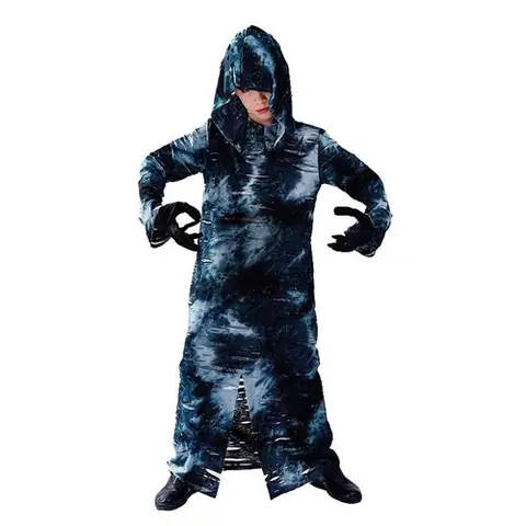 déguisement zombie noir enfant - 5/6 ans - noir - ptitclown 22074