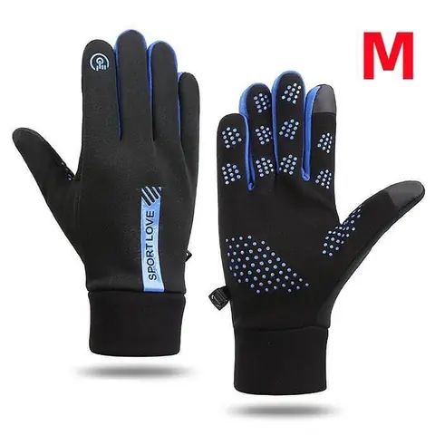 GantsGants de Moto Hommes Écran TactileGants de Protection Plein DoigtGants de Cyclisme Vélo Coupe-Vent Respirant AntidérapantM