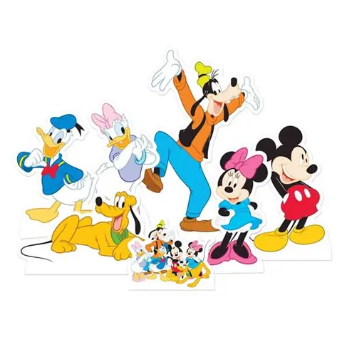 STAR CUTOUTS Figurines en carton Disney Mickey & ses amis 20 cm