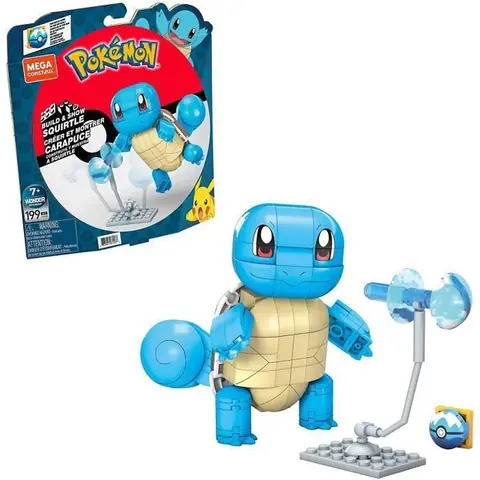 Jeu de briques de construction - Mega Construx - Carapuce - 199 pièces - À partir de 7 ans - Mixte