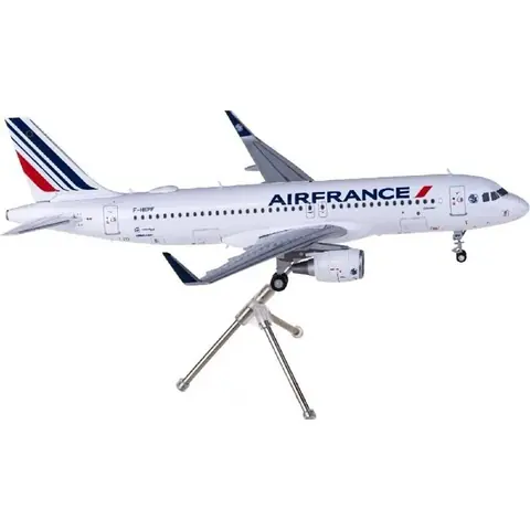 Maquette AIR France KLM Airbus A320-200 Sharklets F-HEPF en Métal - GEMINI - 19 cm - 17 cm