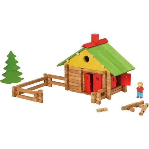 JEUJURA - Construction en bois - Mon chalet en bois - 130 pièces - Dès 5 ans