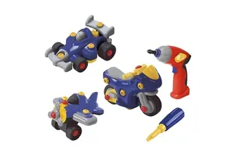 Mecanic Challenge - 3 vehicules a construir pour les petits