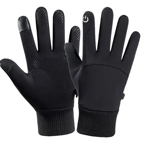 Gants dhiver Chauds pour Homme FemmeGants Thermiques Ecrans Tactiles Gants MotoGants Antidérapants Résistants à l’Eau pour Sports