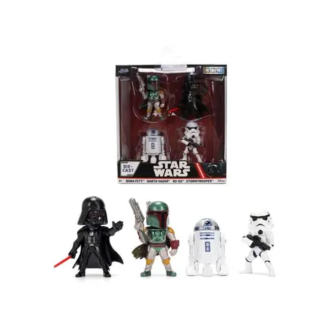 Jada - Figurines Star Wars - 6cm - Set 4 pièces