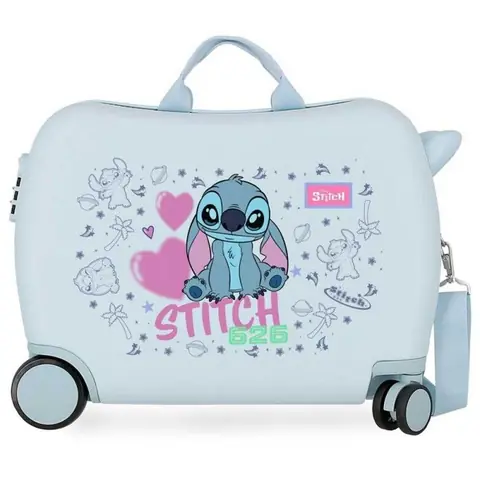 Disney - Valise trotteur enfant Stitch Hearts - 13666