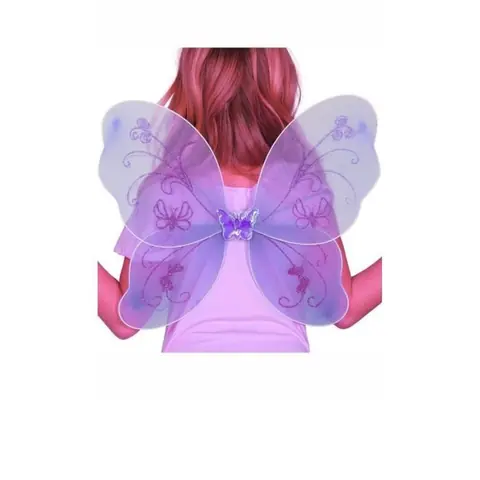 Accessoires - Ailes Violettes pour enfants - Taille unique - Idéal Carnaval - Fêtes scolaires