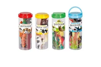 Set d'animaux sauvages - 12 pièces