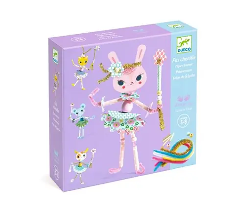Coffret créatif Djeco Enfilage mes fées à moi