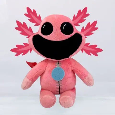 Critters souriants Horreur Bobby Chat violet Monstre sourires Grande bouche Renard jaune Panda Chien Peluche Poupée Jeu Entourant