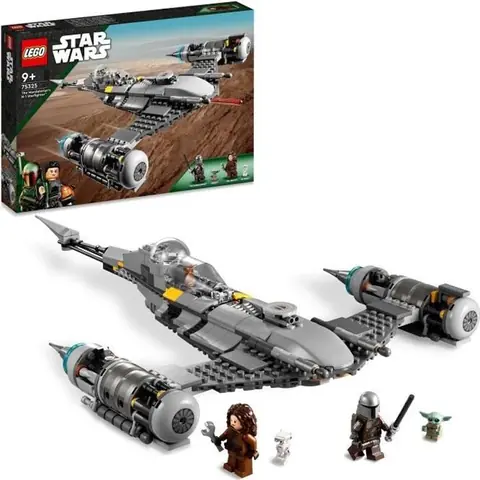 LEGO® Star Wars : Le livre de Boba Fett - Le chasseur N-1 du Mandalorien 75325 - Jeu de construction pour les enfants dès 9 ans