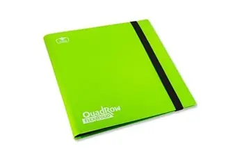 Ultimate guard ugd10347-12-pocket quadrow flexxfolio, jeu de cartes, vert clair