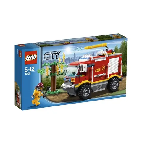 Lego Fire City - Le Camion De Pompier Tout Terrain