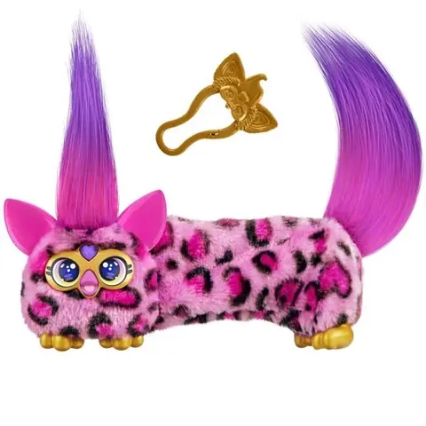 Furby DJ Furblets Kitt-Ee-Luv Mini peluche électronique jouet pour enfant 45 sons et musiques dès 6 ans