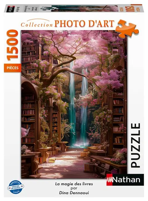 Puzzle 1500 pièces Ravensburger La magie des livres