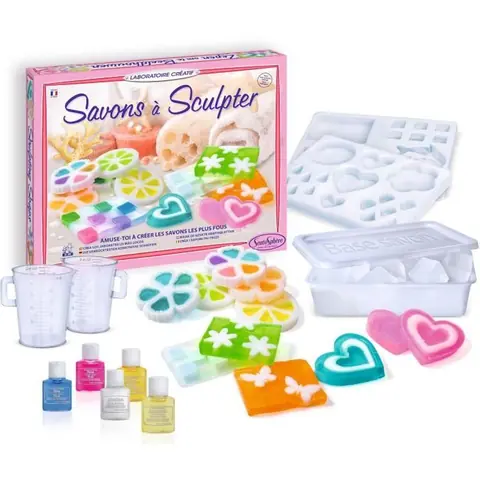 SENTOSPHERE - Savon à sculpter - Garçon et Fille - A partir de 8 ans
