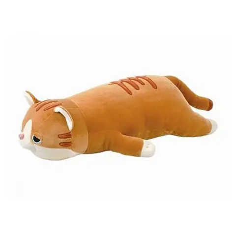 Peluche - TROUSSELIER - NEMU NEMU MUGI - Chat Brun - Ultra Douce - Taille L