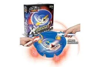 Jeu de plein air Set Battle avec 2 toupies empilables