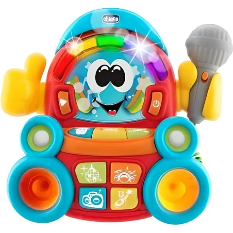 Karaoké pour bébé CHICCO - Le Petit Karaoké - 2 modes de jeu - Intérieur - A partir de 3 ans