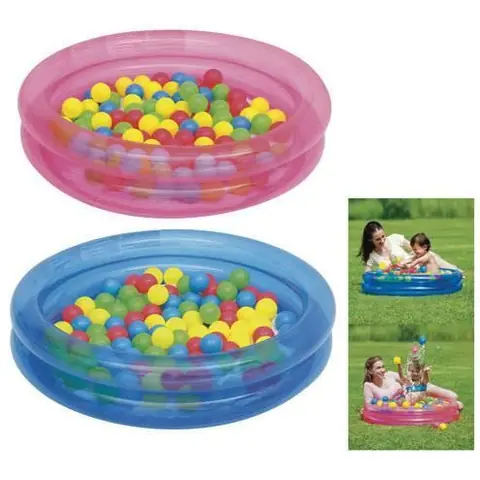 Piscine à balles - BESTWAY - 50 balles - Pour enfant - Lot de 50 balles