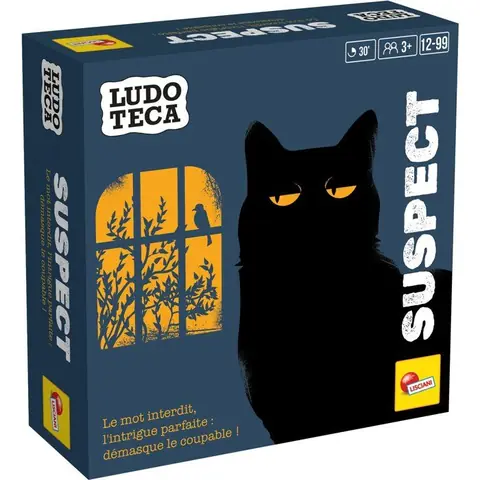Suspect - Jeu de Bluff & Stratégie - LUDOTECA - LISCIANIGIOCHI - À partir de 3 joueurs - Dès 12 ans
